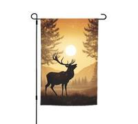 Drapeaux de jardin verticaux double face en toile de jute - 30,5 x 45,7 cm - Œuvre d'art - Drapeau de jardin d'été - Ferme - Drapeaux de bienvenue pour décorations extérieures de cour, pelouse