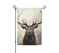 Drapeaux de jardin verticaux double face en toile de jute - 30,5 x 45,7 cm - Œuvre d'art - Drapeau de jardin d'été - Ferme - Drapeaux de bienvenue pour décorations extérieures de cour, pelouse