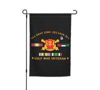 Drapeaux De Jardin Vétéran De La Guerre Du Golfe, 29E Bataillon De Campagne Drapeaus Décoratif Decoration Bannière Jardins Imperméabiliser Drapeau Fierté Pour Festivals Défilé Balcon 30X45CM