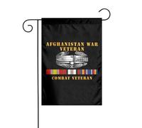 Drapeaux De Jardin Vétéran De La Guerre En Afghanistan, Ancien Combattant Bannière Jardins Imperméabiliser Drapeau Fierté Couleurs Vives Drapeaus Décoratif Pour Balcon Festivals Fête 30X45CM