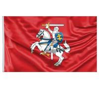 Drapeaux De Jardin Vytis Historique Lituanien Bannière De Cour Couleurs Vives Bannière De Jardin Pour Cour Jardins Pelouse 90X150 Cm