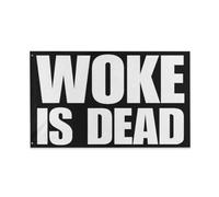 Drapeaux De Jardin Woke Is Dead Slogan Drôle Et Sarcastique Pour Hommes Et Femmes Bannière Extérieure Résiste Aux Intempéries Treer Drapeau Pour Patio Jardinage Célébrations 90X150 Cm