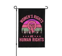Drapeaux De Jardin Women'S Rights Are Human Rights Premium Pelouse Drapeaux Toutes Les Saisons Treer Drapeau Pour Jardinage Célébrations M