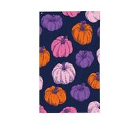 Drapeaux de la forêt enneigée à feuilles persistantes, 9,1 x 1,5 m, bannière de vœux avec œillets, décoration d'intérieur et d'extérieur