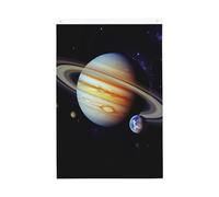 Drapeaux de la planète Jupiter pour l'extérieur 6 x 0,9 m - Drapeau de jardin vertical double face - Bannière de vacances avec œillets - Drapeau de maison pour pelouse, porche, décoration d'intérieur