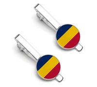 Drapeaux De La République Du Tchad Pinces À Cravate Pour Hommes Barre De Cravate Mariage Affaires Pour La Vie Quotidienne Anniversaire De Mariage Cadeaux D'Affaires