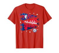 Drapeaux de l'équipe NBA Philadelphie 76ers T-Shirt