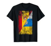 Drapeaux de l'Espagne et des îles Canaries - Canaries espagnoles T-Shirt