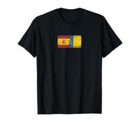 Drapeaux de l'Espagne et des îles Canaries - Canaries espagnoles T-Shirt