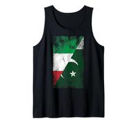 Drapeaux de l'Italie et du Pakistan - Italien Pakistanais Débardeur