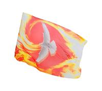 Drapeaux De Louange Pour Culte Accessoires Scène Légers Mousseline | Bannière Feu Danse Louange avec Tiges Extensibles Carré Adultes Débutants Pratique Prière Danseurs