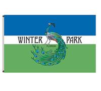 Drapeaux De Maison Bannière De La Ville De Winter Park, En Floride Bannières Suspendre Éclatantes Drapeau De Festival Pour Intérieure Clubs Plage 90X150Cm