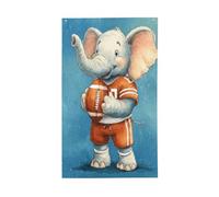 Drapeaux de maison de football américain avec œillets pour intérieur ou extérieur - 91 x 152 cm