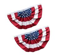 Drapeaux de mode résistants pour les fans | Drapeaux festifs double face en polyester résistant pour occasions spéciales en plein air