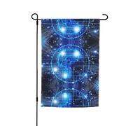 Drapeaux de pavillon à intelligence artificielle avec motifs, adaptés pour la décoration de jardin, de balcon et de terrasse.