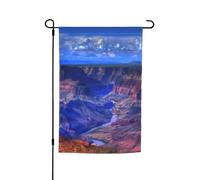 Drapeaux de pavillon Beauty Grand Canyon avec motifs, drapeaux de patio verticaux, adaptés pour balcon, jardin et porche.