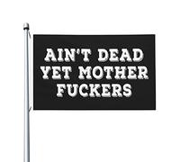 Drapeaux De Pirate 90X150Cm Ils Ne Sont Pas Encore Morts, Fils De Pute Résistants Aux Intempéries Balcon Bannière Extérieure Décoratifs Bruant Pour Extérieur,Événements