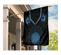 Drapeaux De Pirate Coupe-Vent Et Étancheune Drapeaux De Vacances Drôle Drapeau De Décoration Décoration Pour Extérieure Balcon Maison Art Du Paon Avec Fleur Mandala S