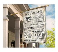 Drapeaux De Pirate Drapeau De Décoration Double Face Jardin Signe Décoration Pour Porche Balcon Maison Le Savoir Des Mamans De Chiens : Être Une Maman De Chien, C'Est Bien ! M