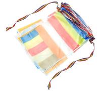Drapeaux de Prière Bouddhistes à Cinq Couleurs 1 Chaîne en Soie