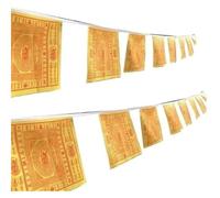 Drapeaux de prière d'extérieur, Shurangama Mantra Tianma Bannière Sanskrit Texte intégral Tibet Fengma(A)