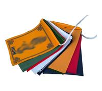 Drapeaux de prière, mini drapeaux de prière de 80 cm, cinq couleurs, style national tibétain