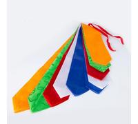 Drapeaux de prière, style bouddhiste tibétain, drapeau du Népal à cinq couleurs, fournitures taoïstes