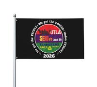 Drapeaux de procession du Mouvement ouvrier des femmes Utla Seiu Aala Nous avons le peuple 3x5 pieds Décoration extérieure et intérieure