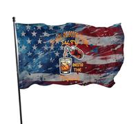 Drapeaux De Vacances 90X150Cm Si Vous Voulez Être Salé, Apportez La Tequila Personnalisée Célébration Drapeau De Jardin Résistants Aux Intempéries Bannière Pour Extérieur,Événements