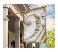 Drapeaux De Vacances Double Face Drapeau De Décoration Jardin Signe Décoration Pour Balcon Pelouse Porche Théorie Musicale Vintage e Fa, Composition Musicale, Contexte M