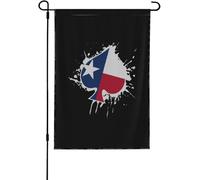 Drapeaux Décoratif Cartes à jouer As de pique du drapeau de