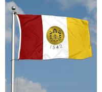 Drapeaux Décoratif Ville De San Diego Double Face Bannière Uv Fade Résistant Drapeau Jardin Pour Vacances Fête Porche 3X5 Ft