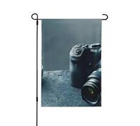 Drapeaux décoratifs 3D Graphics Univers Espace pour l'extérieur, décoration de jardin double face pour toutes les saisons