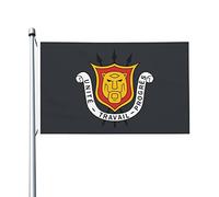 Drapeaux des armoiries du Burundi pour l'extérieur 3x5 pieds Drapeau en polyester robuste double face pour la décoration de jardin extérieur de festival de cour à la maison Drapeaux de bienvenue