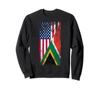 Drapeaux des États-Unis et de l'Afrique du Sud - États-Unis d'Amérique, Afrique du Sud Sweatshirt