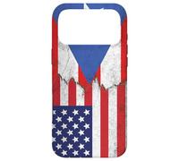 Drapeaux des États-Unis et de Porto Rico - États-Unis d'Amérique, Porto Rico Coque pour iPhone 17 Pro Max