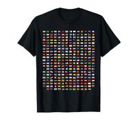 Drapeaux des Pays du Monde 287 Flag International T-Shirt