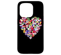 Drapeaux des Pays du Monde Coque pour iPhone 15 Pro