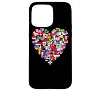 Drapeaux des Pays du Monde Coque pour iPhone 15 Pro Max