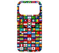 Drapeaux des Pays du Monde, International Coque pour iPhone 17 Pro Max