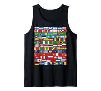 Drapeaux des Pays du Monde, International Débardeur