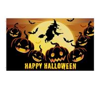 Drapeaux d'été 3x5 extérieur double face | Drapeau d'Halloween 3x5 pieds, double face, décoration de cour