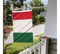 Drapeaux double face de 2 x 3 pieds, drapeau extérieur de l'Italie, bannières de bienvenue amusantes pour jardin, cour, pelouse, décoration intérieure/extérieure, drapeaux, bannière de vacances