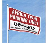 Drapeaux drôles cool Afrique Double Parking Only Drapeau Summer Flag Funny Room Drapeaux (Taille : 120 x 180 cm)