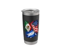 Drapeaux du Honduras des États-Unis, du Mexique Gobelet isotherme en acier inoxydable double paroi