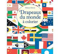 Drapeaux du monde à colorier