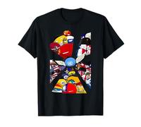 Drapeaux du Monde Countryballs T-Shirt