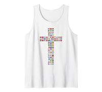 Drapeaux du Monde - Croix de la Foi chrétienne des Pays Débardeur