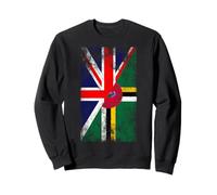 Drapeaux du Royaume-Uni et de la Dominique - Dominicain Britannique Sweatshirt
