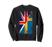 Drapeaux du Royaume-Uni et de la Suède - Suède britannique, suédois Sweatshirt